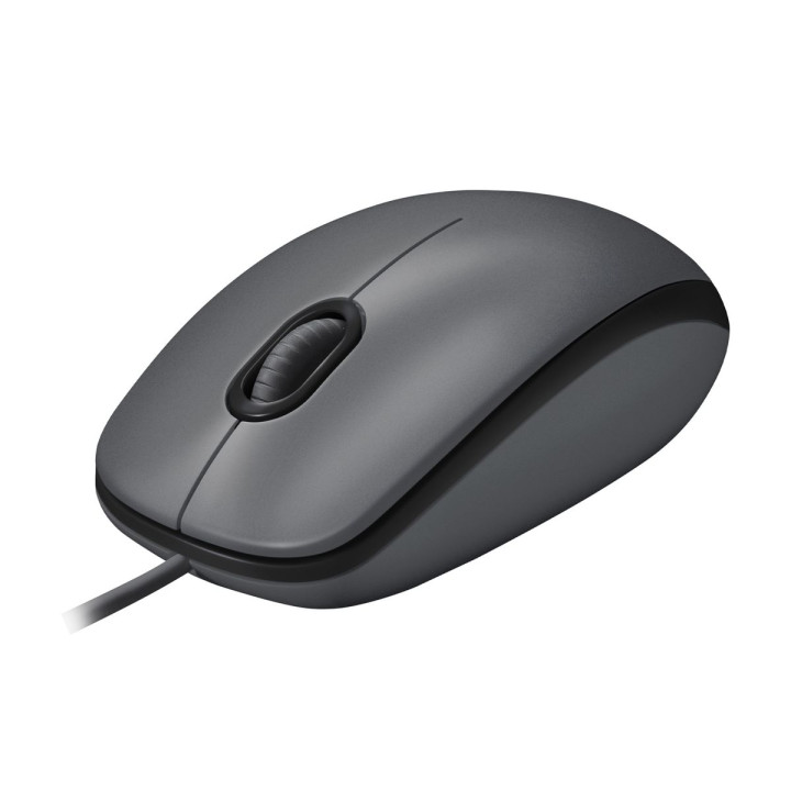 LOGITECH MOUSE M100 - BLACK - USB
